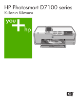 HP Photosmart D7100 Printer series Kullanici rehberi