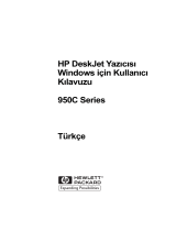 HP Deskjet 950/952c Printer series Kullanici rehberi