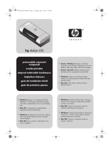 HP Deskjet 450 Mobile Printer series Kullanici rehberi