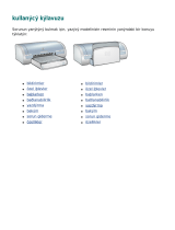 HP Deskjet 5100 Printer series Kullanici rehberi