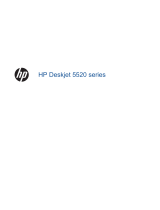 HP Deskjet Ink Advantage 5520 e-All-in-One Printer series Kullanici rehberi