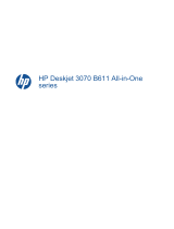 HP Deskjet 3070A e-All-in-One Printer series - B611 Kullanici rehberi