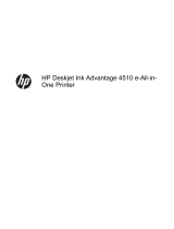 HP Deskjet Ink Advantage 4510 e-All-in-One Printer series Kullanici rehberi