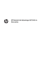 HP DeskJet Ink Advantage 4670 All-in-One Printer series Kullanici rehberi