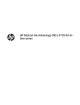 HP DeskJet Ink Advantage Ultra 4720 All-in-One Printer series Kullanici rehberi