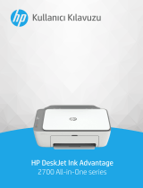 HP DeskJet Ink Advantage 2700 All-in-One series Kullanici rehberi