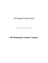 HP Deskjet D1360 Printer series Kullanım kılavuzu