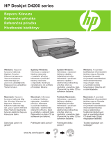 HP Deskjet D4200 Printer series Kullanici rehberi