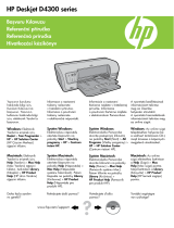 HP Deskjet D4300 Printer series Kullanici rehberi