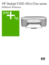 HP Deskjet F300 All-in-One Printer series Kullanici rehberi