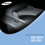 HP Samsung SCX-4521 Laser Multifunction Printer series Kullanım kılavuzu