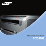 HP Samsung SCX-4210 Laser Multifunction Printer series Kullanım kılavuzu