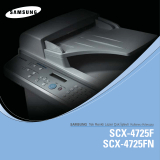 HP Samsung SCX-4725 Laser Multifunction Printer series Kullanım kılavuzu