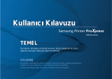 HP Samsung ProXpress SL-M4530 Laser Printer series Kullanım kılavuzu