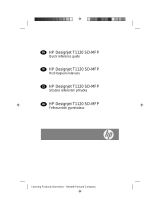 HP DesignJet T1120 SD Multifunction Printer series Başvuru Kılavuzu