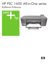 HP PSC 1600 All-in-One Printer series Kullanım kılavuzu