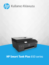 HP Smart Tank Plus 651 Wireless All-in-One Kullanici rehberi