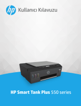 HP Smart Tank Plus 551 Wireless All-in-One Kullanici rehberi