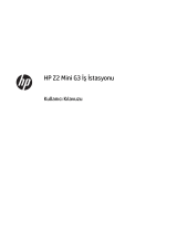 HP Z2 Mini G3 Workstation Kullanici rehberi