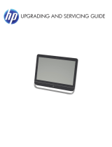 HP Pavilion 23-f400 TouchSmart All-in-One Desktop PC series Kullanım kılavuzu