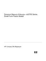 HP Compaq dc5750 Small Form Factor PC Başvuru Kılavuzu