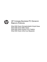 HP Compaq Elite 8300 Convertible Minitower PC Başvuru Kılavuzu