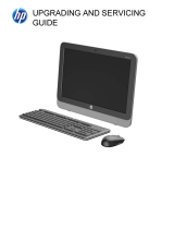 HP Compaq 18-4100 All-in-One Desktop PC series Kullanım kılavuzu