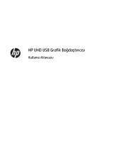 HP UHD USB Graphics Adapter Kullanici rehberi