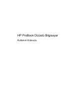 HP ProBook 4421s Notebook PC Kullanım kılavuzu