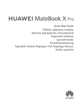 Huawei MateBook X Pro 2020 Quick Start