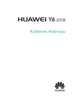 Huawei Y6 2018 Kullanım kılavuzu