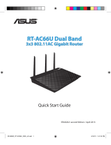 Asus RT-AC66U EEU8262 Kullanım kılavuzu