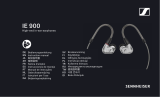 Sennheiser IE 900 In-Ear Wired Headphones Kullanım kılavuzu