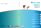 Microson M500 duo Kullanım kılavuzu