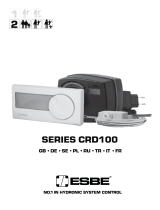 ESBE CRD100 Serie Kullanım kılavuzu