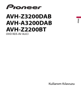 Pioneer AVH-Z3200DAB Kullanım kılavuzu
