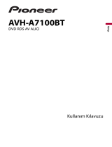 Pioneer AVH-A7100BT Kullanım kılavuzu