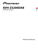 Pioneer AVH-Z5200DAB Kullanım kılavuzu