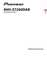 Pioneer AVH-Z7200DAB Kullanım kılavuzu
