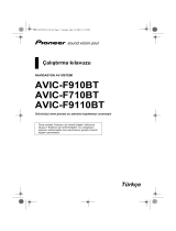 Pioneer AVIC-F710BT Kullanım kılavuzu