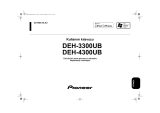 Pioneer DEH-4300UB Kullanım kılavuzu