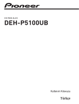 Pioneer DEH-P5100UB Kullanım kılavuzu