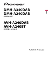 Pioneer DMH-A340DAB Kullanım kılavuzu