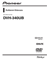 Pioneer DVH-340UB Kullanım kılavuzu