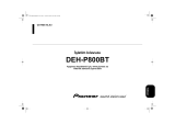 Pioneer DEH-P800BT Kullanım kılavuzu