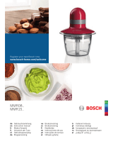 Bosch MMR08 Series Kullanım kılavuzu