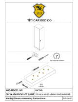 Titi Car Bed Captain Assembly Instructions Manual