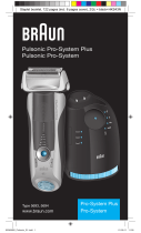 Braun Pulsonic Pro-System Plus, Pulsonic Pro-System Kullanım kılavuzu