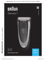 Braun 190s-1, 170s-1, Series 1 Kullanım kılavuzu