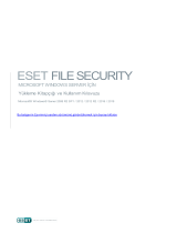 ESET File Security for Windows Server 7.1 El kitabı